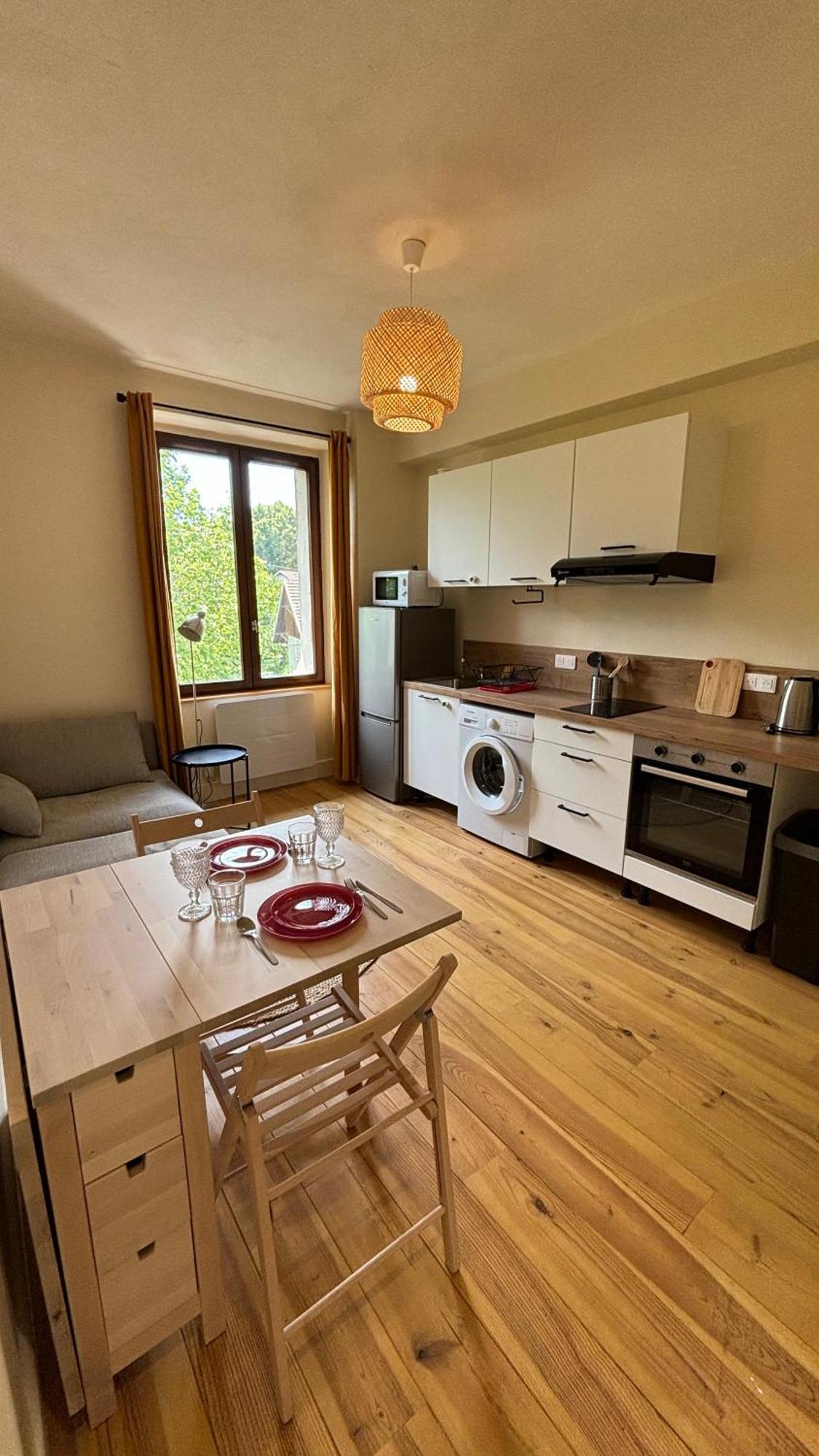 T2 Cocon Avec Balcon Et Parking Apartment La Roche-sur-Foron Bagian luar foto